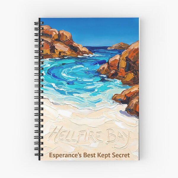Item preview, Hellfire Bay Esperance - Impasto Style Blue Seascape Art designed and sold by Digital Dreams Arts.