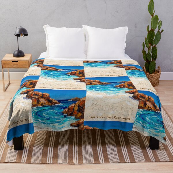 Item preview, Hellfire Bay Esperance - Impasto Style Blue Seascape Art designed and sold by Digital Dreams Arts.
