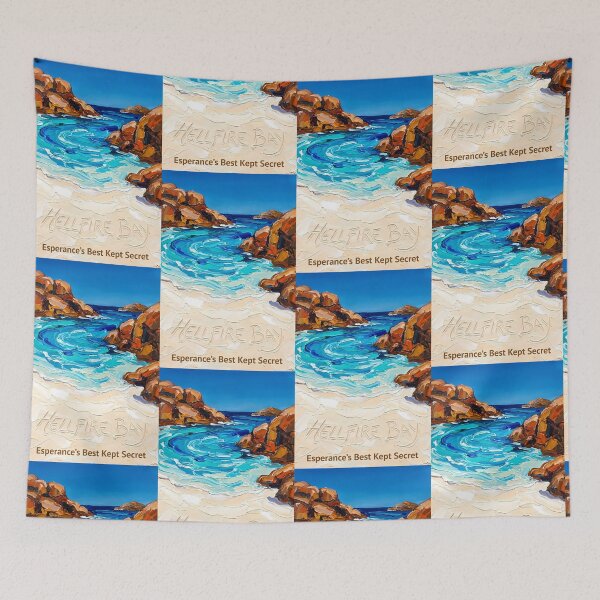 Item preview, Hellfire Bay Esperance - Impasto Style Blue Seascape Art designed and sold by Digital Dreams Arts.