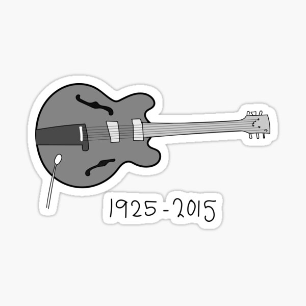 Item preview, BB King: 1925 - 2015 designed and sold by NeptuneDesign.