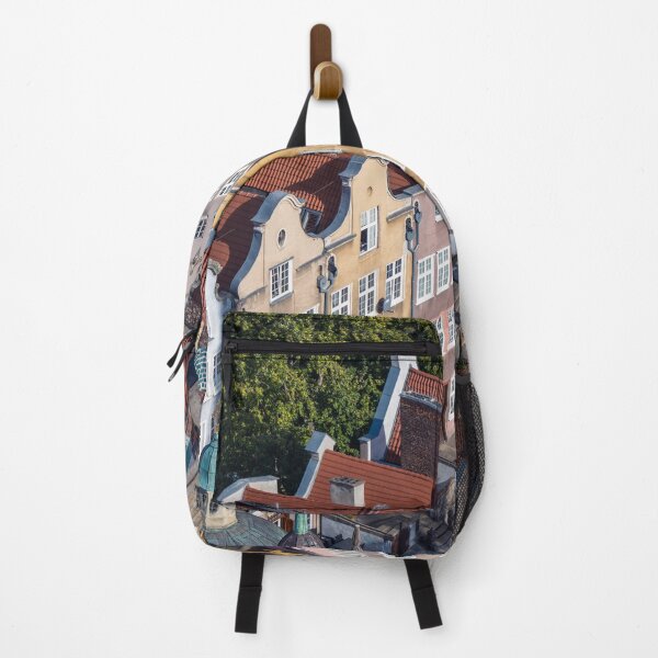 Item preview, Colorful historic buildings in Gdansk Poland designed and sold by WorldScenery.