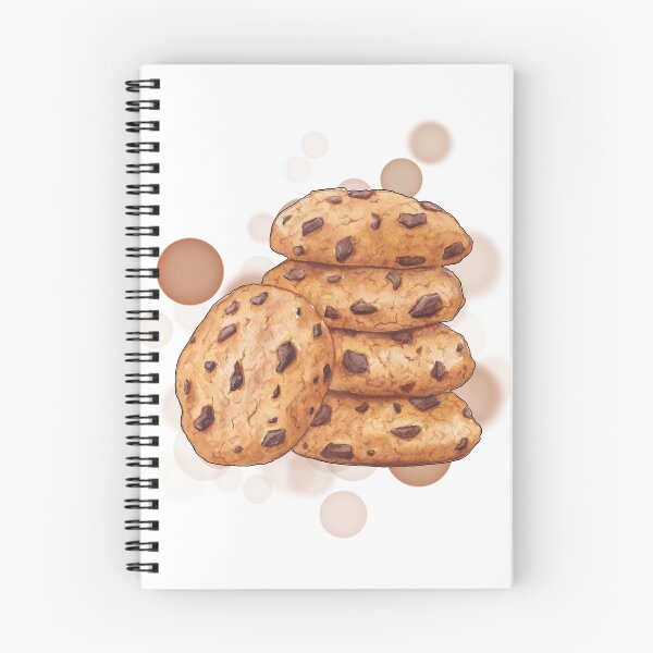 Item preview, Stacked Chocolate Cookies – Cute Dessert Illustration designed and sold by iamKRUK.