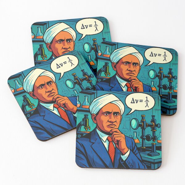 Item preview, C.V. Raman | Comics stylCartoone -  designed and sold by ComicsFactory.