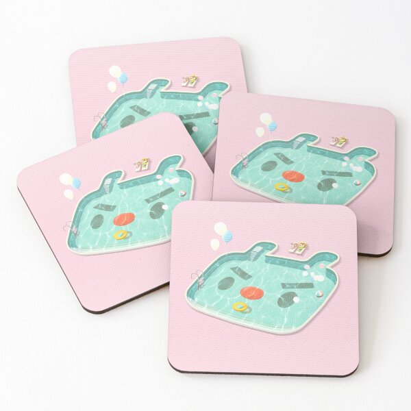 Item preview, Summer Escape – Iron T Kawaii Swimming Pool designed and sold by ZKOZKOHI.