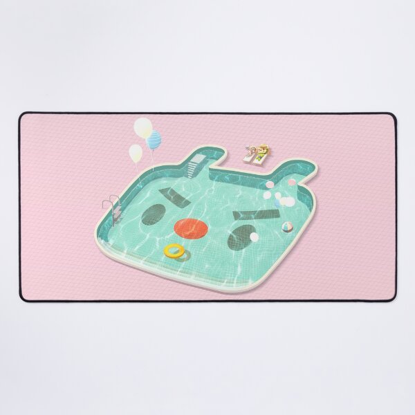 Item preview, Summer Escape – Iron T Kawaii Swimming Pool designed and sold by ZKOZKOHI.