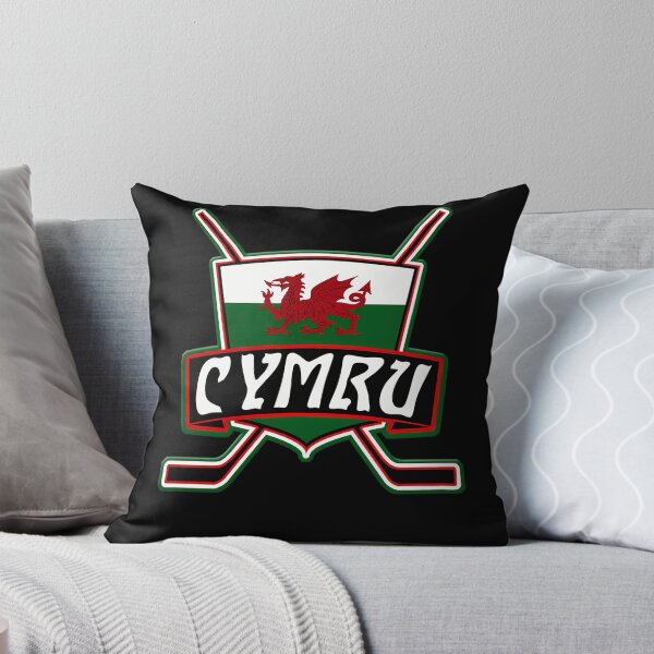 Item preview, Cymru Wales Ice Hockey Flag Logo Hoci I designed and sold by JOHNTHONBUTT56.