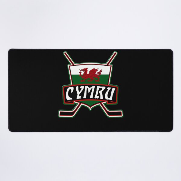 Item preview, Cymru Wales Ice Hockey Flag Logo Hoci I designed and sold by JOHNTHONBUTT56.