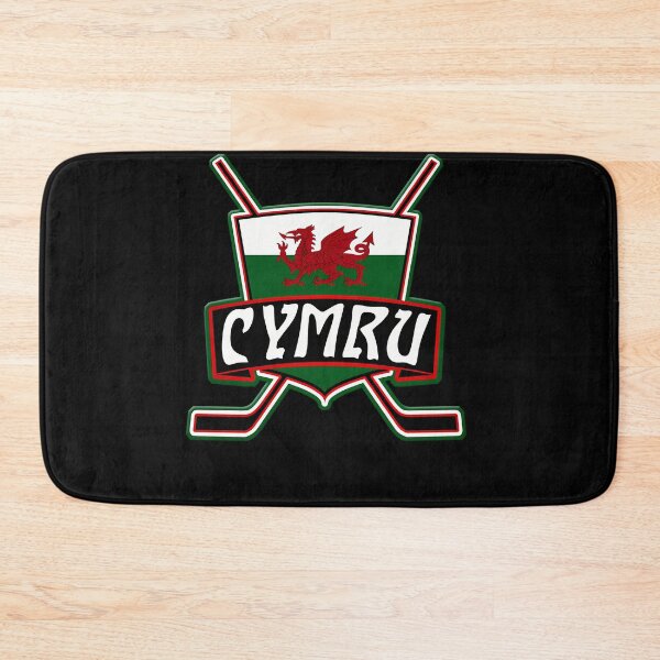 Item preview, Cymru Wales Ice Hockey Flag Logo Hoci I designed and sold by JOHNTHONBUTT56.