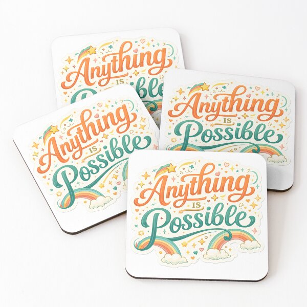 Item preview, Anything Is Possible || Motivation Quota. with cute Typography  designed and sold by DesignOp866.