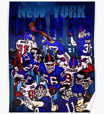 New York Giants Legends Poster