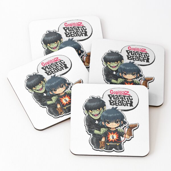 Item preview, Noodle and Murdoc designed and sold by PalaisDeCroix.