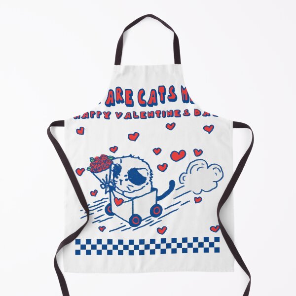 Item preview, Happy valentine cat funny doodle hand drawn  designed and sold by JiraVibes.