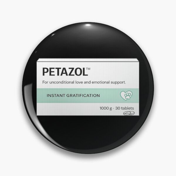 Item preview, Petazol™ – Funny Pet Lover Parody | Emotional Support Fake Medicine Design designed and sold by pharmafeels.