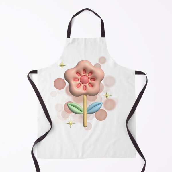 Item preview, 3D Smiling Flower Illustration – Cute Aesthetic Bloom designed and sold by iamKRUK.