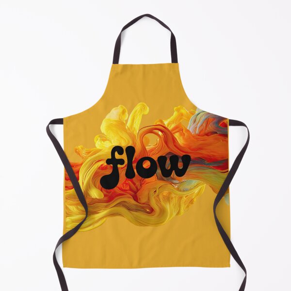 Item preview, Flow Abstract Art Typography – Colorful Fluid Paint Design designed and sold by ABLAT-CREATIONS.