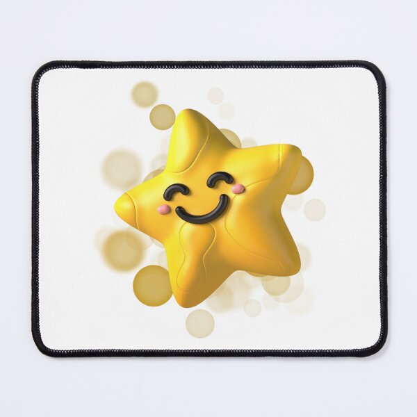 Item preview, 3D Smiling Star Illustration – Cute Kawaii Aesthetic Symbol designed and sold by iamKRUK.