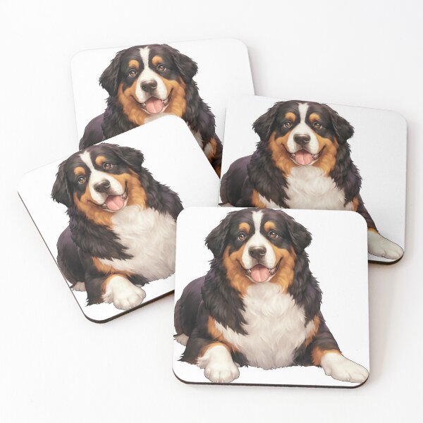 Item preview, Bernese Mountain Dog Portrait designed and sold by SMARTKIT  DESIGNAGENCY.