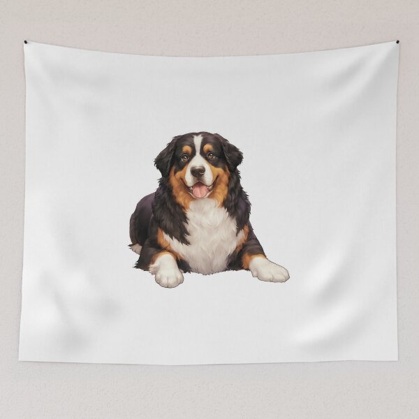 Item preview, Bernese Mountain Dog Portrait designed and sold by SMARTKIT  DESIGNAGENCY.