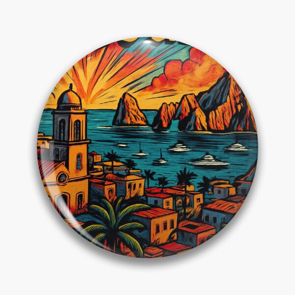 Item preview, Cabo San Lucas, city  | Comics stylCartoone -  designed and sold by ComicsFactory.