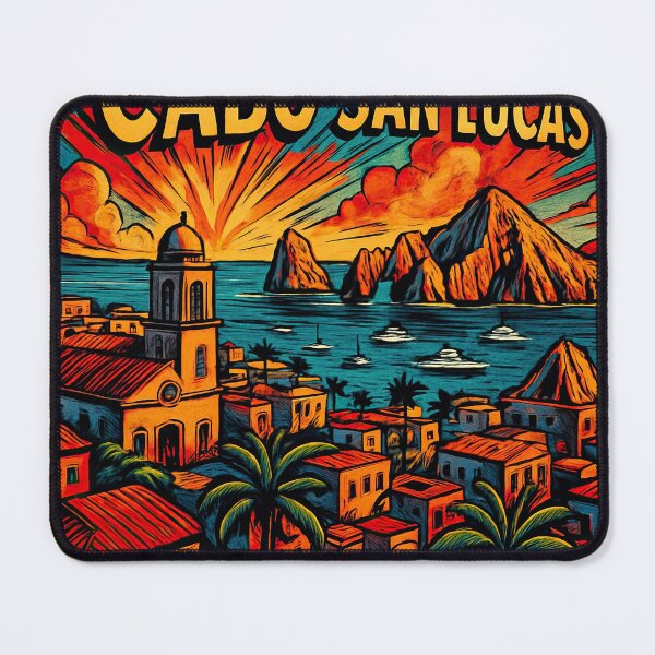 Item preview, Cabo San Lucas, city | Comics stylCartoone - designed and sold by ComicsFactory.