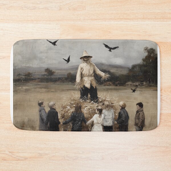 Item preview, Children Gather Around a Scarecrow designed and sold by lautir.