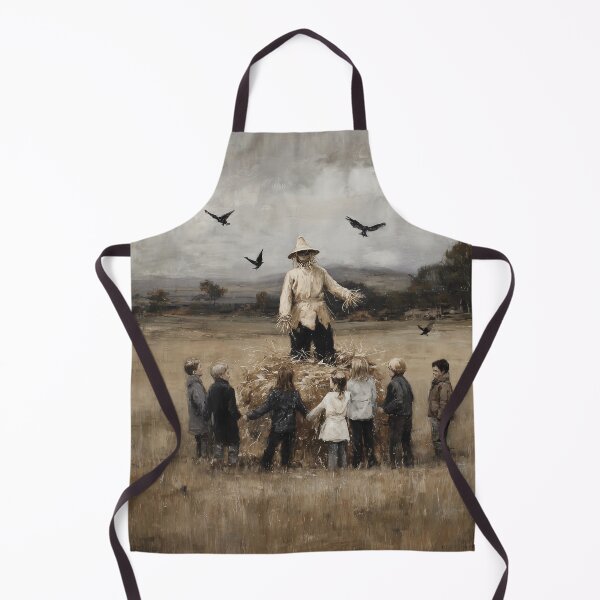 Item preview, Children Gather Around a Scarecrow designed and sold by lautir.