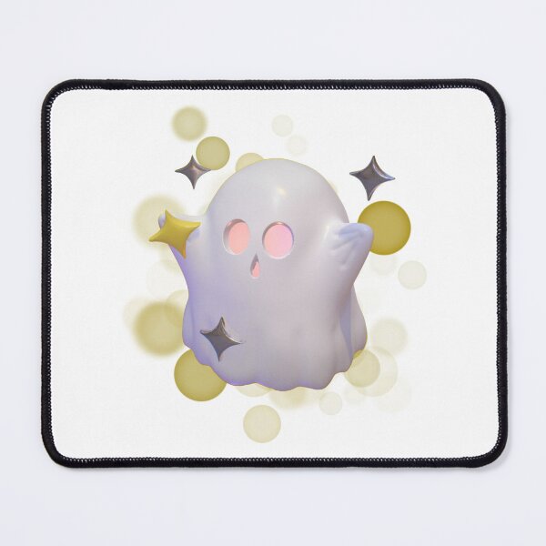 Item preview, 3D Ghost Illustration – Cute Aesthetic Spirit Art designed and sold by iamKRUK.