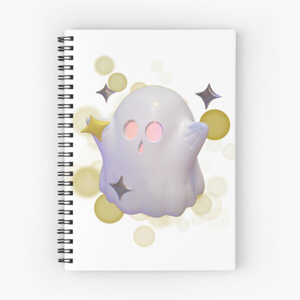 Item preview, 3D Ghost Illustration – Cute Aesthetic Spirit Art designed and sold by iamKRUK.