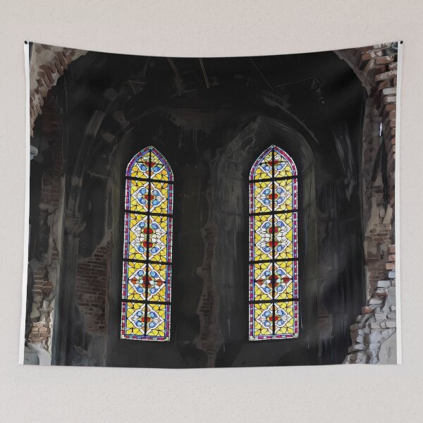 Item preview, Warm Earth-Tone  Abstract Glass Window (image size 7840x11680) designed and sold by Digital-Davinci.
