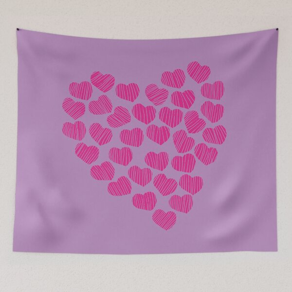 Item preview, Valentines Day Pink Heart designed and sold by ellenhenry.
