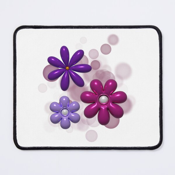 Item preview, 3D Flowers Illustration – Cute Aesthetic Blooming Art designed and sold by iamKRUK.