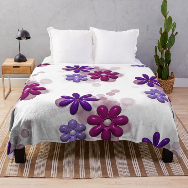 Item preview, 3D Flowers Illustration – Cute Aesthetic Blooming Art designed and sold by iamKRUK.