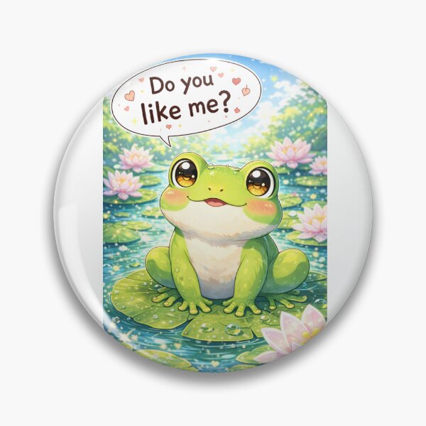Item preview, #DO YOU LIKE ME ? frog designed and sold by TIPOTENIOS.