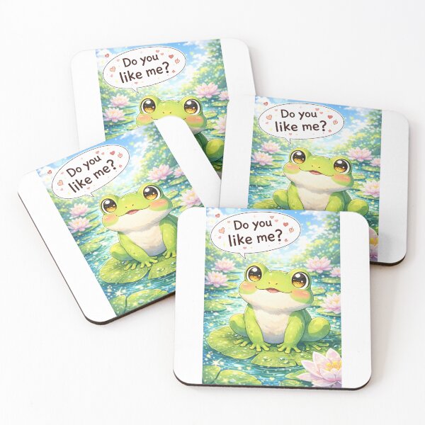Item preview, #DO YOU LIKE ME ? frog designed and sold by TIPOTENIOS.