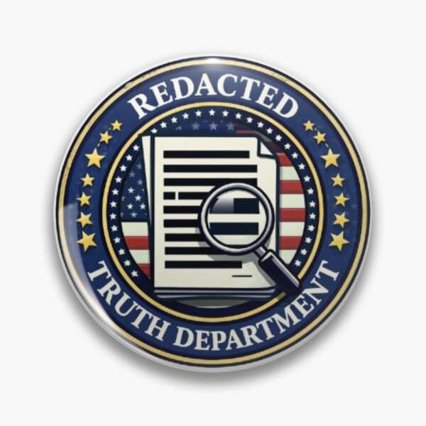 Item preview, Redacted Truth Department Seal Parody Design designed and sold by JediKittenWars.