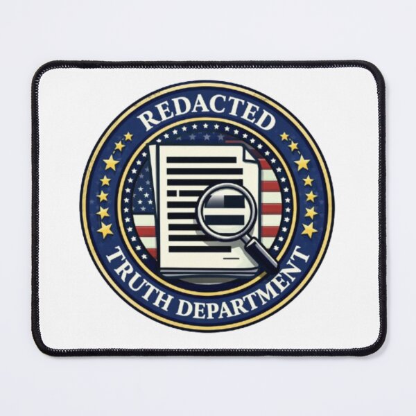 Item preview, Redacted Truth Department Seal Parody Design designed and sold by JediKittenWars.
