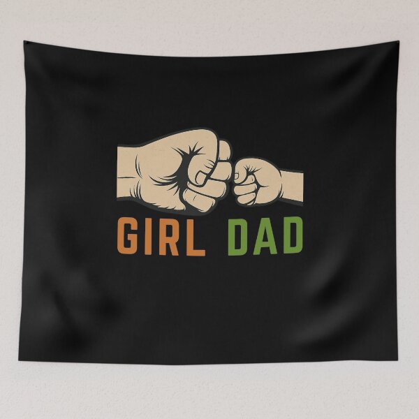 Item preview, Girl Dad Fist Bump Father Daughter Bond Quote Gift designed and sold by flagylART.