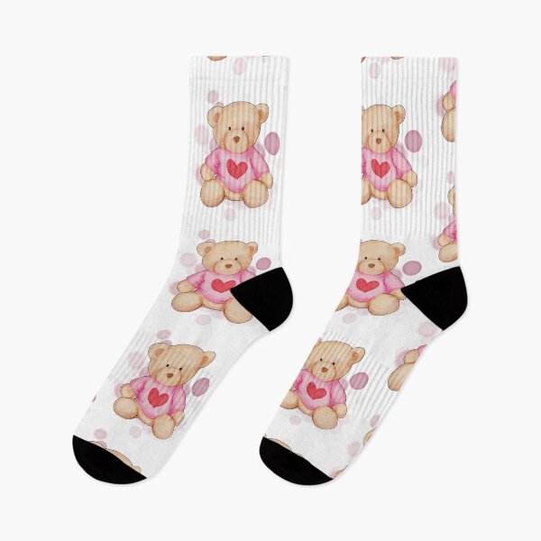 Item preview, Cute Bear With Heart Shirt – Adorable Love Character Illustration designed and sold by iamKRUK.