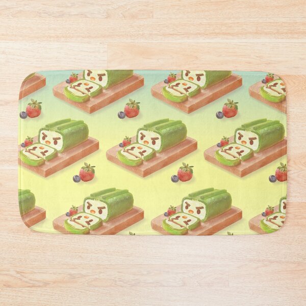 Item preview, Matcha Swiss Roll – Iron T Green Tea Dessert designed and sold by ZKOZKOHI.