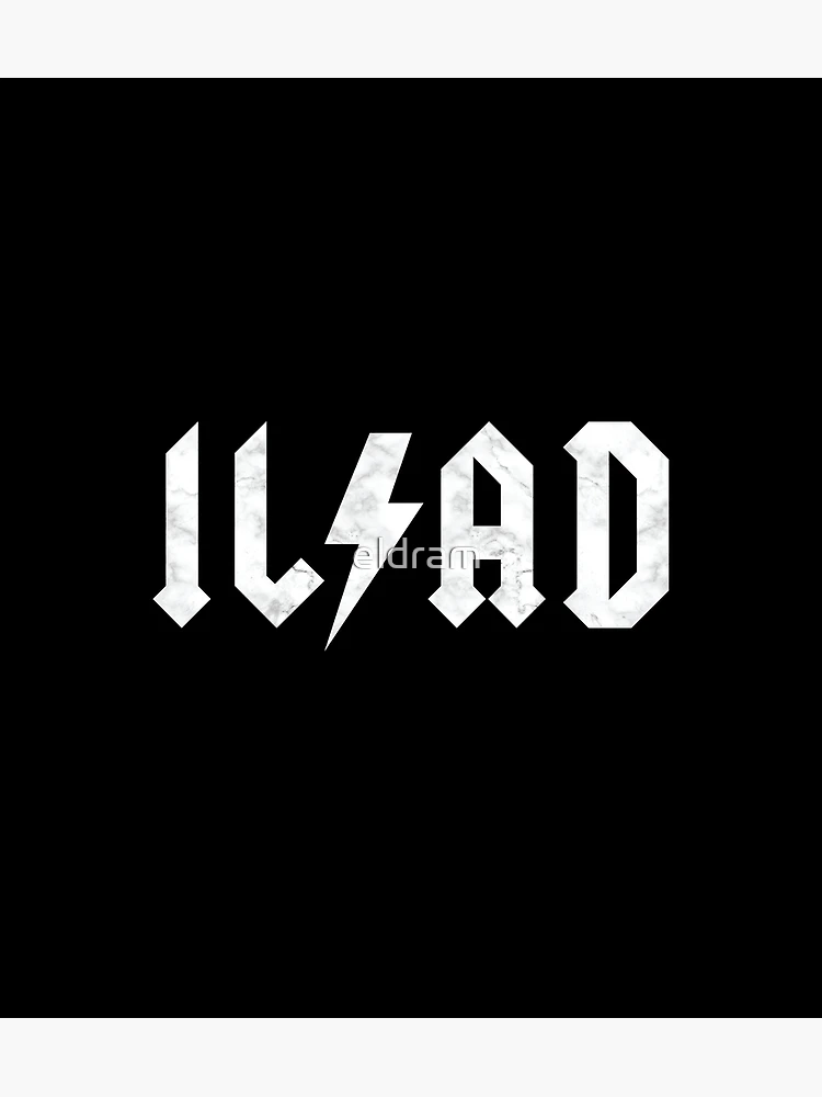 Thumbnail 3 of 3, Poster, The Iliad Rocks! designed and sold by eldram.