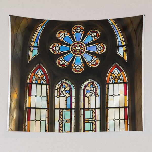 Item preview, Warm Earth-Tone  Abstract Glass Window (image size 7840x11680) designed and sold by Digital-Davinci.