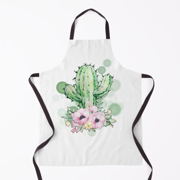 Item preview, Cactus With Decorative Flowers – Aesthetic Botanical Illustration designed and sold by iamKRUK.