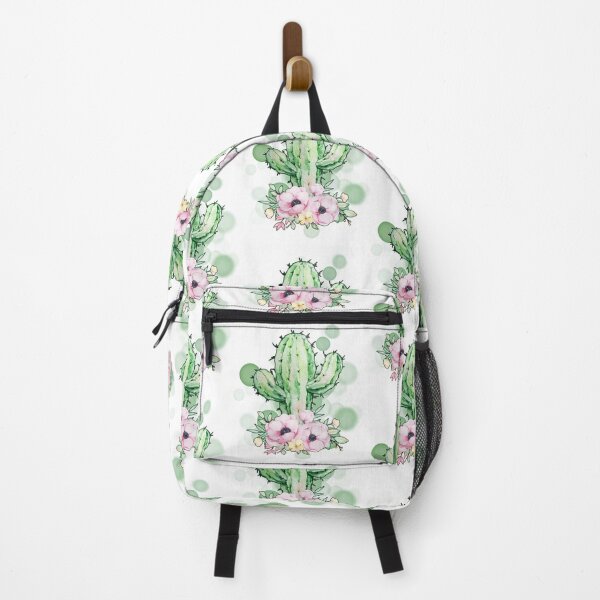 Item preview, Cactus With Decorative Flowers – Aesthetic Botanical Illustration designed and sold by iamKRUK.
