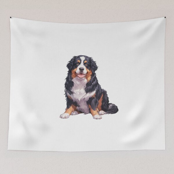 Item preview, Bernese Mountain Dog Portrait designed and sold by SMARTKIT  DESIGNAGENCY.
