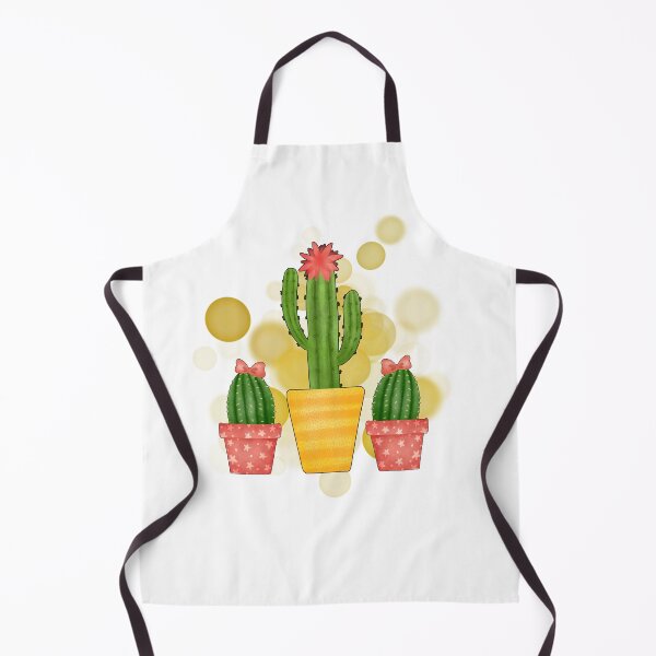 Item preview, Three Smiling Potted Cacti – Cute Botanical Illustration designed and sold by iamKRUK.