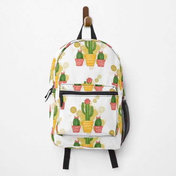 Item preview, Three Smiling Potted Cacti – Cute Botanical Illustration designed and sold by iamKRUK.