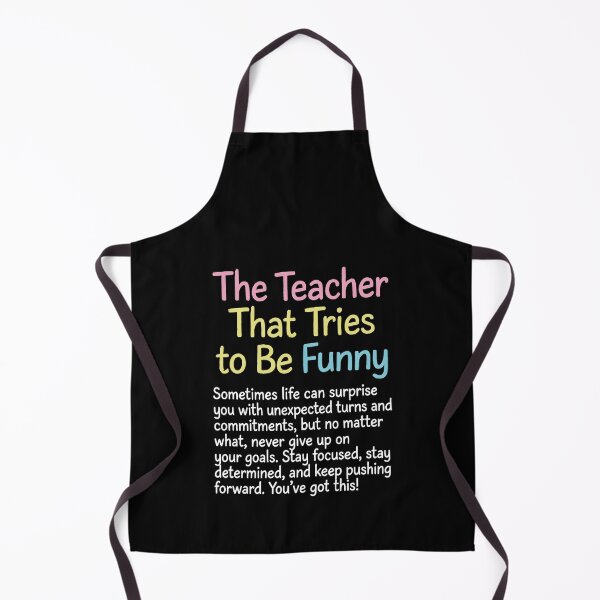 Item preview, The Teacher That Tries to Be Funny Influencer Humor Tee designed and sold by Jokerstyle.