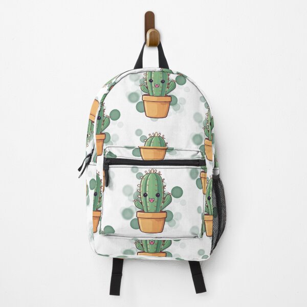 Item preview, Smiling Potted Cactus – Cute Happy Plant Illustration designed and sold by iamKRUK.