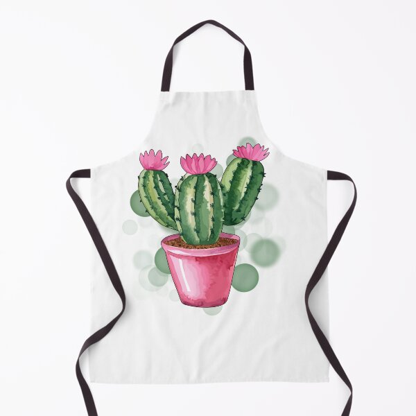 Artikelvorschau, Kaktus mit rosa Blüten – Niedliche Wüstenpflanzenillustration entworfen und verkauft von iamKRUK.
