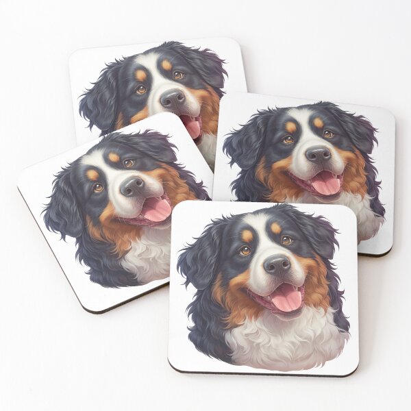 Item preview, Bernese Mountain Dog Portrait designed and sold by SMARTKIT  DESIGNAGENCY.
